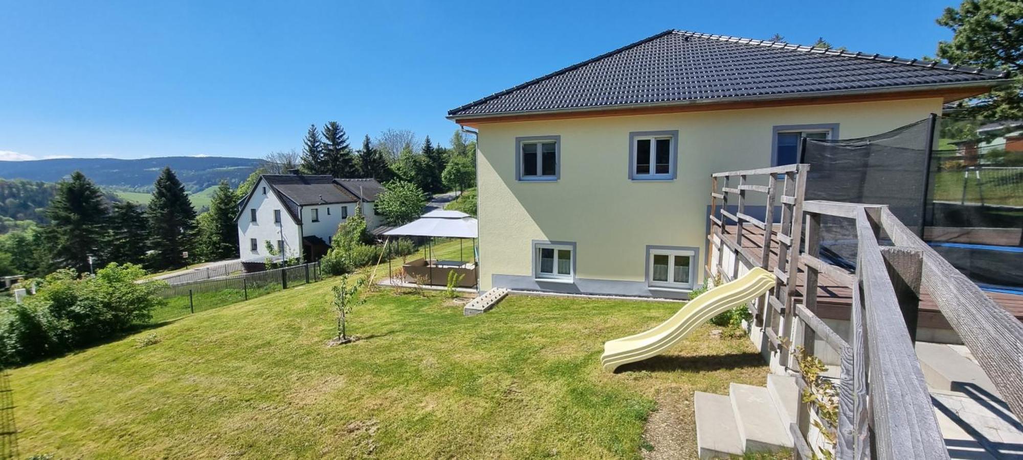 Ferienwohnung Bergidyll Schwarzenberg  Bagian luar foto